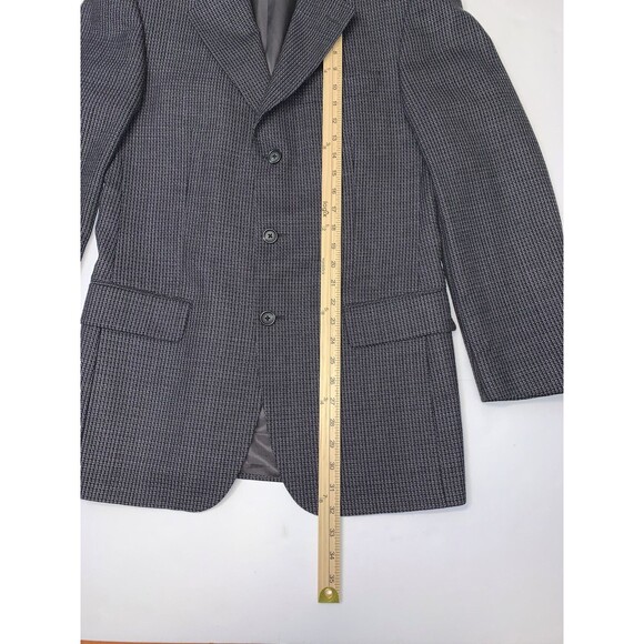 Britches Of Georgetowne Wool Blazer Mens 38R Bespoke TwillJacket Sportcoat - Picture 7 of 12
